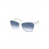 White Square Aviator Sunglasses - Sunglasses - $188.00 
