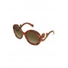 Swirled Temple Large Frame Sunglasses - Темные очки - $315.00  ~ 270.55€
