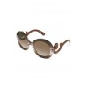 Swirled Temple Large Frame Sunglasses - 墨镜 - $315.00  ~ ¥2,110.61