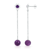 Lavender Hue Drop Earrings - Earrings - $279.99 