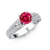 The Vintage Ring Ruby Ring Created Ruby Ring - Obroči - $629.99  ~ 541.09€
