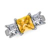 The Trilogy ring Citrine Ring - Rings - $2,889.99 