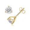 Round Diamond Martini Diamond Studs Earrings in 14K Yellow Gold SEY0728D - Brincos - $949.00  ~ 815.08€