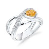 The Sculpture Ring Citrine Ring Citrine Ring - リング - $809.99  ~ ¥91,163