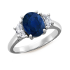 The Moon Ring Sapphire Ring - リング - $3,319.99  ~ ¥373,659