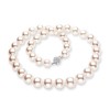 Round White South Sea Cultured Pearl and Diamond Necklace - Nakit - $9,479.99  ~ 8,142.22€