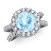 The Splendor Ring Aquamarine Ring - Anillos - $1,519.99  ~ 1,305.50€