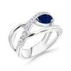 The Sculpture Ring Sapphire Ring - Кольца - $1,019.99  ~ 876.05€