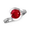 The Bypass Ring Ruby Ring - Pierścionki - $3,199.99  ~ 2,748.42€