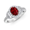 The Luxe Link Ring Ruby Ring - リング - $7,179.99  ~ ¥808,096