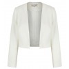 Etro Cropped Jacket Cream - Suits - £109.00  ~ $143.42