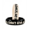 JESSICA KAGAN CUSHMAN "Frankly my dear, I don't give a damn" Bangle Bracelet in Ivory - Narukvice - $75.00  ~ 64.42€