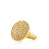MELINDA MARIA Nicole Cocktail Ring Gold and White Diamond - Rings - $225.00  ~ £171.00