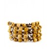 CHAN LUU MEN'S Light Wood Skull Bracelet Wrap with Large Sterling Silver Nuggets - Pulseiras - $295.00  ~ 253.37€