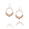 CHAN LUU Valentine's Day Collection Bronze Pearl and Crystal Mix Earrings - Earrings - $70.00 