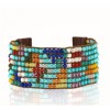 CHAN LUU Turquoise Tapestry Mix Cuff Bracelet - Bransoletka - $229.00  ~ 196.68€