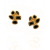 MELINDA MARIA Cluster Marquise Stud Earring in Gold with Black Crystal - Prstenje - $95.00  ~ 81.59€