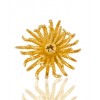 NOIR Sea Flower Ring in Matte Gold - Anillos - $145.00  ~ 124.54€