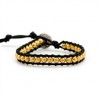 CHAN LUU LUXE Large Gold Bead and Diamond 6" Single Wrap Bracelet - Narukvice - $1,075.00  ~ 923.30€