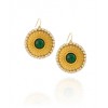BEN AMUN  Byzantine Pearl and Glass Drop Earrings - Naušnice - $170.00  ~ 146.01€