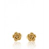 VIV & INGRID 14k Gold Vermeil Rose Post Earrings - Earrings - $47.00 
