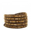 CHAN LUU Special Picture Jasper Wrap Bracelet on Sippa Leather with Beige Threading - Narukvice - $198.00  ~ 1.257,81kn