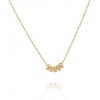 VIV & INGRID 5 Abacus Necklace in Gold - Collares - $65.00  ~ 55.83€
