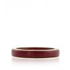 BEN AMUN Skinny Red Resin Bangle with 24k Gold Trim - Bracelets - $80.00 