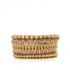 CHAN LUU 32" Kansa Mix Wrap Bracelet with Gold Vermeil Nuggets on Cotton Cord - Bracelets - $319.00 