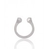 LISA FREEDE Stacking Stud Rings in Silver - Rings - $48.00  ~ £36.48