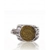 DIGBY & IONA Stump Ring in Oxidized Silver with Brass Rings - 戒指 - $180.00  ~ ¥1,206.06