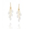 RONNI KAPPOS Multi White Chandelier Earrings - Brincos - $159.00  ~ 136.56€