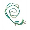 CHAN LUU 38" Turquoise Mix Strand Necklace on Cotton Cord - Ogrlice - $213.00  ~ 182.94€