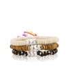 CHAN LUU White Howlite Mix Set Bracelets Anklets - Narukvice - $79.00  ~ 501,85kn
