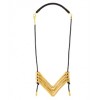ELIZABETH KNIGHT Primitives Collection "V" Necklace - Necklaces - $240.00 