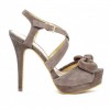 Kaylie bow detail heel - Dark Taupe - 鞋 - $59.95  ~ ¥401.69