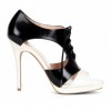 Danette Cutout Shoetie - Black Crema - Scarpe - $64.95  ~ 55.78€