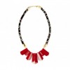 Tribal Statement Necklace  - Red - 项链 - $49.95  ~ ¥334.68