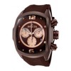 Invicta Men's Lupah/Revolution Chronograph Brown Dial Brown Polyurethane 10280 - Watches - $333.99 