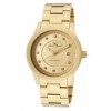 Lucien Piccard Women's Cima White Austrian Crystal Gold Dial Gold IP Stainless Steel 10226-YG-10 - ウォッチ - $199.99  ~ ¥22,509