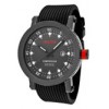 Red Line Men's Compressor Light Grey Dial Black Silicone 18001-014W-GUN - Zegarki - $109.99  ~ 94.47€