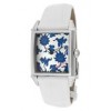 Girard-Perregaux Women's Vintage 1945 White Chinese Vase/Blue Flower Dial White Genuine Alligator 25932-11-791-BK7A - Watches - $3,440.00 