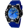SWISS LEGEND Men's Expedition Black IP SS Case Blue Silicone 10008-BB-03 - Relojes - $139.99  ~ 120.24€