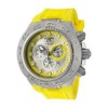 Invicta Men's Subaqua Chronograph Silver Dial Yellow Silicon 1534 - Watches - $282.99 