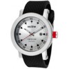 Red Line Men's Compressor Silver Dial Black Silicone 18000-01 - Watches - $101.99  ~ £77.51