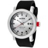 Red Line Men's Compressor Silver Dial Black Silicone 18000-01 - 手表 - $101.99  ~ ¥683.37