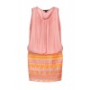 Tribal Coral Dress - Dresses - £370.00  ~ $486.84