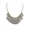 Gunmetal Droplet Necklace - ネックレス - £315.00  ~ ¥46,648