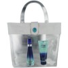 COOL WATER WAVE by Davidoff SET-EDT SPRAY 1.7 OZ & BODY LOTION 2.5 OZ & BAG for WOMEN - フレグランス - $27.19  ~ ¥3,060