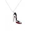 Red Bottom Shoe Necklace - Necklaces - $99.00  ~ £75.24